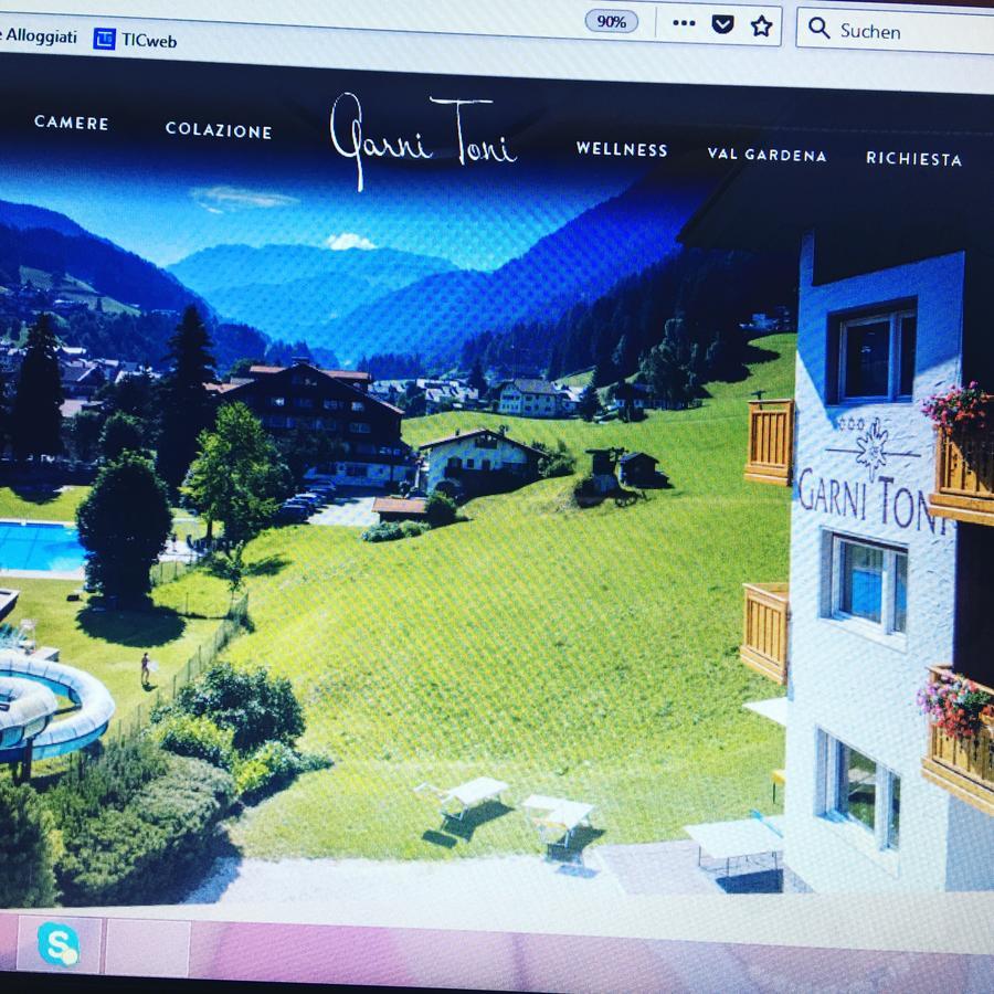 Garni Toni Hotel Ortisei Bagian luar foto